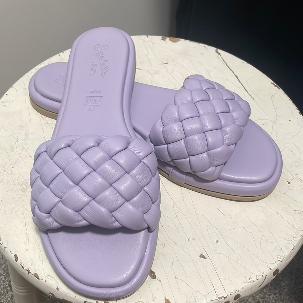 SEYCHELLES BRAIDED SANDAL (nwot)
